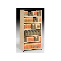 Tennsco Snap-Together Shelving, 48x76", 6 Shelves, Closed Add-On Unit