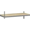 Tennsco Z-Line Long Span Extra Shelf, Supports 2,250 lb., Medium Grey, 48"W x 24"D
