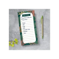 TF Publishing Boho Memo Pad, 4" x 8", Wide-Ruled, Enchanted Lists and Things, 52 Sheets/Pad, 1 Pad/Pack (99-8520)