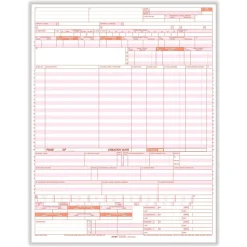 TFP UB-04 CMS-1450 1-Part Health Insurance Claims, 2500/CT (UB04LC)