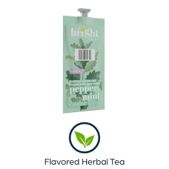 The Bright Tea Co. Peppermint Tea, Flavia Freshpack, 100/Carton (MDRB505)