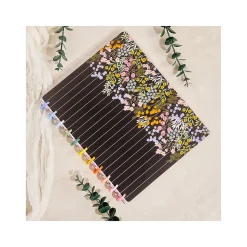 The Happy Planner Soft Florals Notebook, 8.5