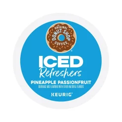 The Original Donut Shop Iced Refreshers Pineapple Passion Fruit Infused Water, Keurig® K-Cup® Pods, 20/Box (5000379381)