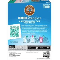 The Original Donut Shop Iced Refreshers Strawberry Acai Infused Water, Keurig® K-Cup® Pods, 80/Carton (5000379382CT)