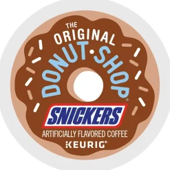 The Original Donut Shop Snickers Coffee Keurig® K-Cup® Pods, Light Roast, 48/Box (5000373541)