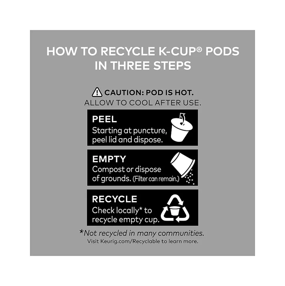 The Original Donut Shop Twix Coffee Keurig K-Cup Pods, Light Roast, 96/Box (5000368824CT)