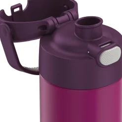 Thermos FUNtainer Stainless Steel Vacuum Insulated Water Bottle, 16 oz., Red Violet (THRF41101RV6)