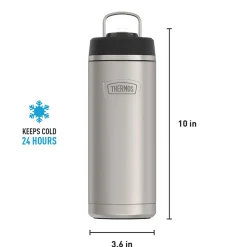 Thermos Icon Stainless Steel Vacuum Insulated Water Bottle, 32 oz., Matte Stainless Steel, (THRIS2332MS4)
