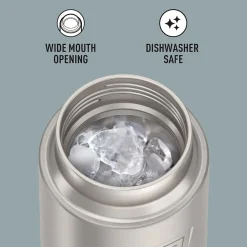 Thermos Icon Stainless Steel Vacuum Insulated Water Bottle, 32 oz., Matte Stainless Steel, (THRIS2332MS4)