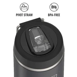 Thermos Icon Stainless Steel Vacuum Insulated Water Bottle, 32 oz., Granite, (THRIS2332GT4)