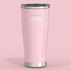 Thermos Icon Stainless Steel Vacuum Insulated Tumbler with Slide Lock, 24 oz., Sunset Pink (IS1122SP4)