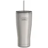 Thermos Icon Stainless Steel Vacuum Insulated Cold Tumbler with Straw, 24 oz., Matte (IS1112MS4)