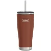 Thermos Icon Stainless Steel Vacuum Insulated, 24 oz., Saddle, (THRIS1112SD4)