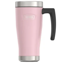 Thermos Icon Stainless Steel Travel Mug, 16 oz., Sunset Pink, (THRIS1002SP4)