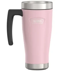 Thermos Icon Stainless Steel Travel Mug, 16 oz., Sunset Pink, (THRIS1002SP4)