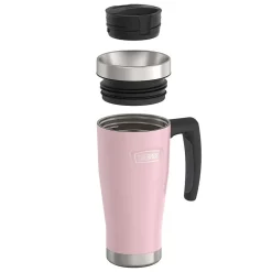 Thermos Icon Stainless Steel Travel Mug, 16 oz., Sunset Pink, (THRIS1002SP4)