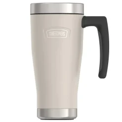 Thermos Icon Stainless Steel Vacuum Insulated Travel Mug, 16 oz., Sandstone, (THRIS1002SN4)