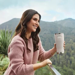 Thermos Icon Stainless Steel Vacuum Insulated, 24 oz., Sandstone, (THRIS1112SN4)