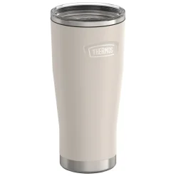 Thermos Icon Stainless Steel Vacuum Insulated Tumbler with Slide Lock, 24 oz., Sandstone (IS1122SN4)