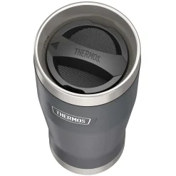 Thermos Icon Stainless Steel Vacuum Insulated Tumbler, 16 oz., Granite (IS1012GT4)