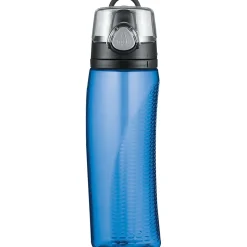 Thermos Intak Plastic Water Bottle, 24 oz., Blue (HP4100TLTRI6)