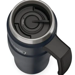 Thermos King Stainless Steel Vacuum Insulated Travel Mug, 16 oz., Midnight Blue (THRSK1000MDB4)