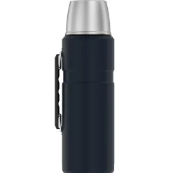 Thermos 2-Liter Stainless King Vacuum-Insulated Stainless Steel Beverage Bottle, Matte Blue (SK2020MDB4)