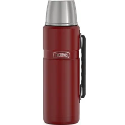 Thermos 40-Ounce Stainless King Vacuum-Insulated Stainless Steel Beverage Bottle, Matte Red (SK2010MR4)