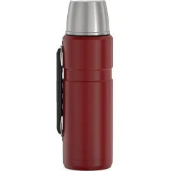 Thermos 40-Ounce Stainless King Vacuum-Insulated Stainless Steel Beverage Bottle, Matte Red (SK2010MR4)
