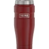 Thermos 16-Ounce Stainless King Vacuum-Insulated Stainless Steel Travel Tumbler, Rustic Red (SK1005MR4)