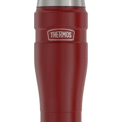 Thermos 16-Ounce Stainless King Vacuum-Insulated Stainless Steel Travel Tumbler, Rustic Red (SK1005MR4)