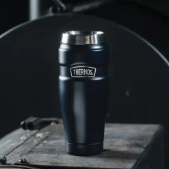 Thermos 16-Ounce Stainless King Vacuum-Insulated Stainless Steel Travel Tumbler, Midnight Blue (SK1005MDB4)