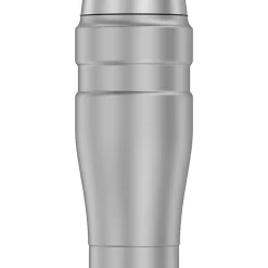 Thermos 16-Ounce Stainless King Vacuum-Insulated Stainless Steel Travel Tumbler, Matte Steel (SK1005MSTRI4)