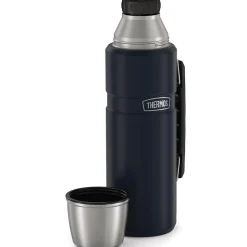 Thermos 40-Ounce Stainless King Vacuum-Insulated Stainless Steel Beverage Bottle, Midnight Blue (SK2010MDB4)
