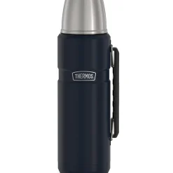 Thermos 40-Ounce Stainless King Vacuum-Insulated Stainless Steel Beverage Bottle, Midnight Blue (SK2010MDB4)