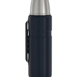 Thermos 40-Ounce Stainless King Vacuum-Insulated Stainless Steel Beverage Bottle, Midnight Blue (SK2010MDB4)
