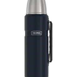 Thermos 40-Ounce Stainless King Vacuum-Insulated Stainless Steel Beverage Bottle, Midnight Blue (SK2010MDB4)