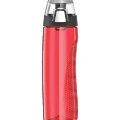 Thermos Plastic Water Bottle, 24 oz., Hot Coral (THRHP4107HC6)