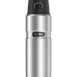 Thermos Stainless Steel Vacuum Insulated Travel Mug, 24 oz., Silver (THR4000STTRI4)