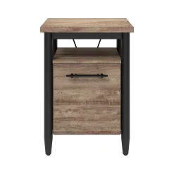 Thomasville Furniture Breslyn Vertical File Cabinet, Letter/Legal Size, 22.2"H x 16"W x 20"D, Crosscut Hickory (SPLS-BRDF-TV)