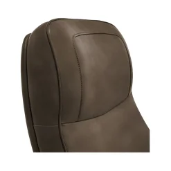 Thomasville Furniture Lockhart Ergonomic Bonded Leather Swivel Executive Chair, Brown (51494-BRN)