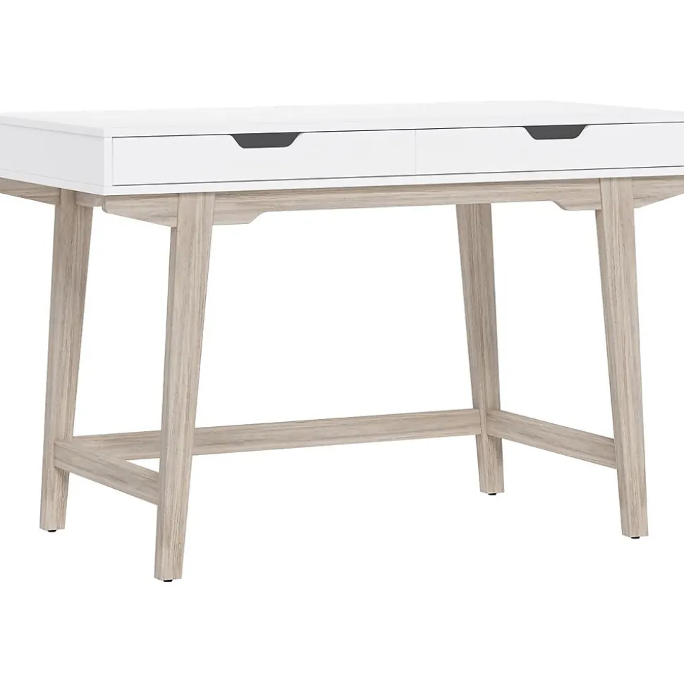 Thomasville Furniture Whitney 48"W Writing Desk, Snowy White (SPLS-WH48D-TV)