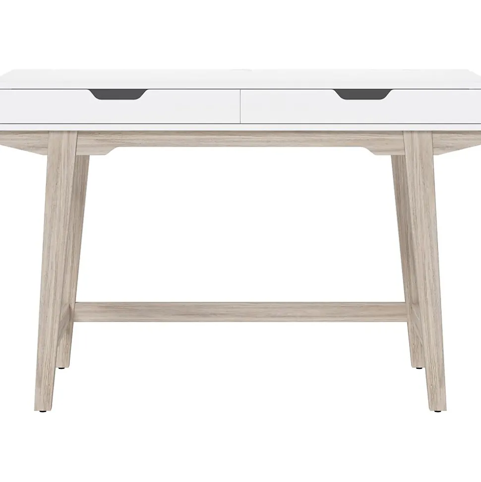 Thomasville Furniture Whitney 48"W Writing Desk, Snowy White (SPLS-WH48D-TV)