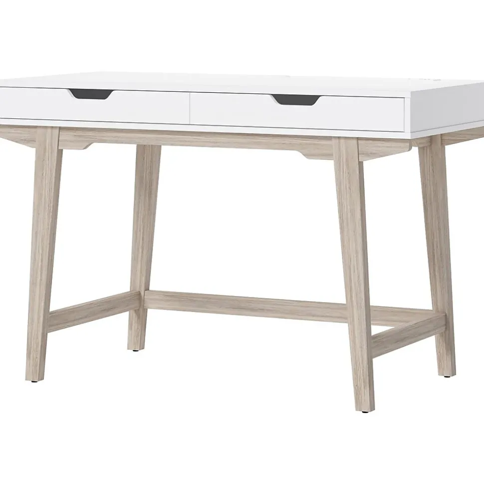 Thomasville Furniture Whitney 48"W Writing Desk, Snowy White (SPLS-WH48D-TV)