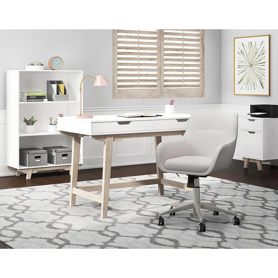 Thomasville Furniture Whitney 48"W Writing Desk, Snowy White (SPLS-WH48D-TV)