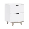 Thomasville Furniture Whitney 2-Drawer Lateral File Cabinet, Letter/Legal Size, 31.25"H x 23.75"W x 20"D, White (SPLS-WHLF-TV)