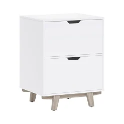 Thomasville Furniture Whitney 2-Drawer Lateral File Cabinet, Letter/Legal Size, 31.25"H x 23.75"W x 20"D, White (SPLS-WHLF-TV)