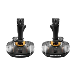 Thrustmaster T.16000M FCS Space Sim Duo 2960815 Joysticks for PC, Black/Yellow