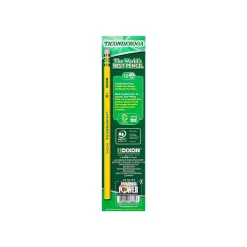 Ticonderoga Dixon Wooden Pencil, #2 Soft Lead, Dozen (13824)