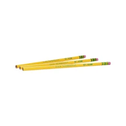 Ticonderoga Dixon Wooden Pencil, #2 Soft Lead, Dozen (13824)
